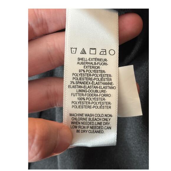 Dress the Population Charlene ruffle gown dress black size Medium M - Picture 7 of 7